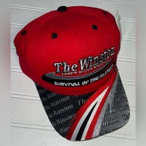 Bulldawg Racing Vintage Winston Lowe's Motor Speedway Embroidered Hat Adjustable